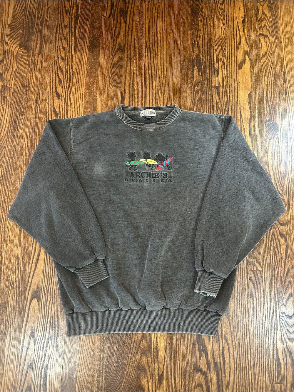 Vintage 90s Surfing Sweatshirt Made in Canada